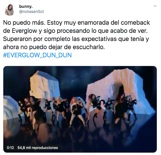 EVERGLOW Comeback dun dun