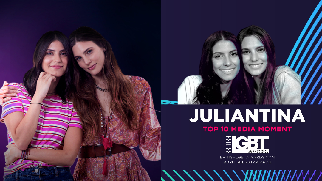 Juliantina son nominadas a los British LGBT Awards 2020