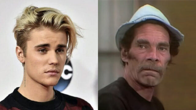 Justin Bieber es comparado con Don Ramón en foto memes