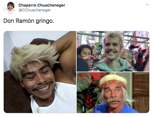Justin Bieber es comparado con Don Ramón