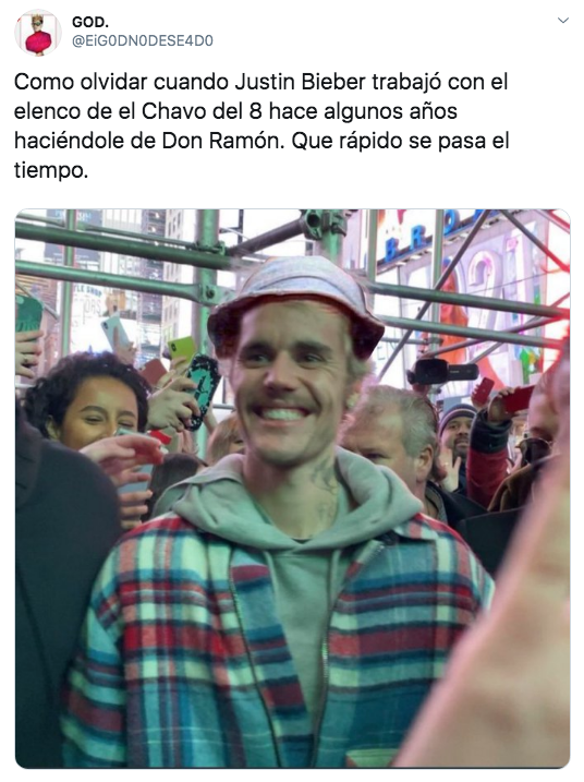 Justin Bieber es comparado con Don Ramón