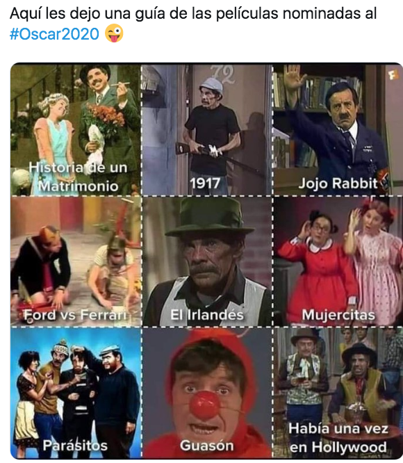 memes oscar 2020
