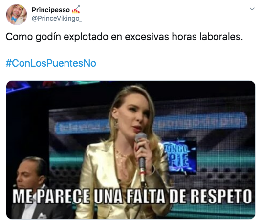 Memes con los puentes no por iniciativa de AMLO