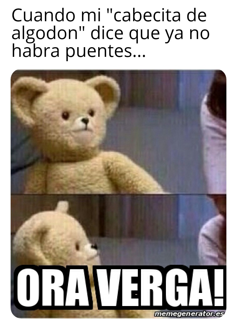 Memes con los puentes no por iniciativa de AMLO