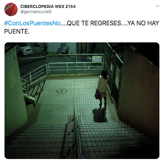Memes con los puentes no por iniciativa de AMLO