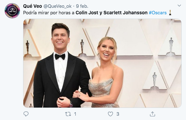 Scarlett Johansson y Colin Jost