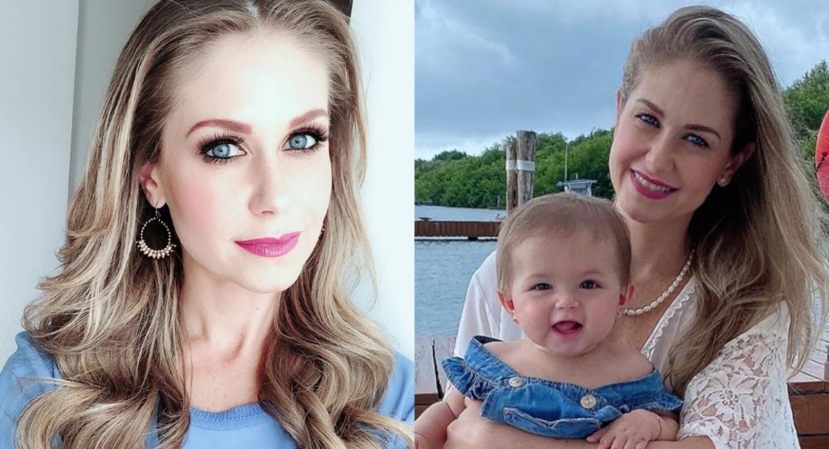 Ingrid Martz sufre accidente automovilístico con su hija