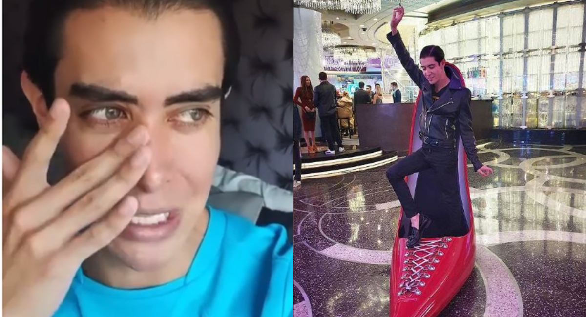 VIDEO: Influencer Mario Sierra Moncada llora por cuarentena