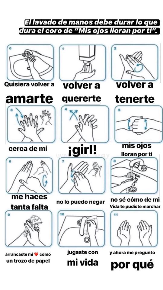 Canciones para lavarte las manos y prevenir el coronavirus