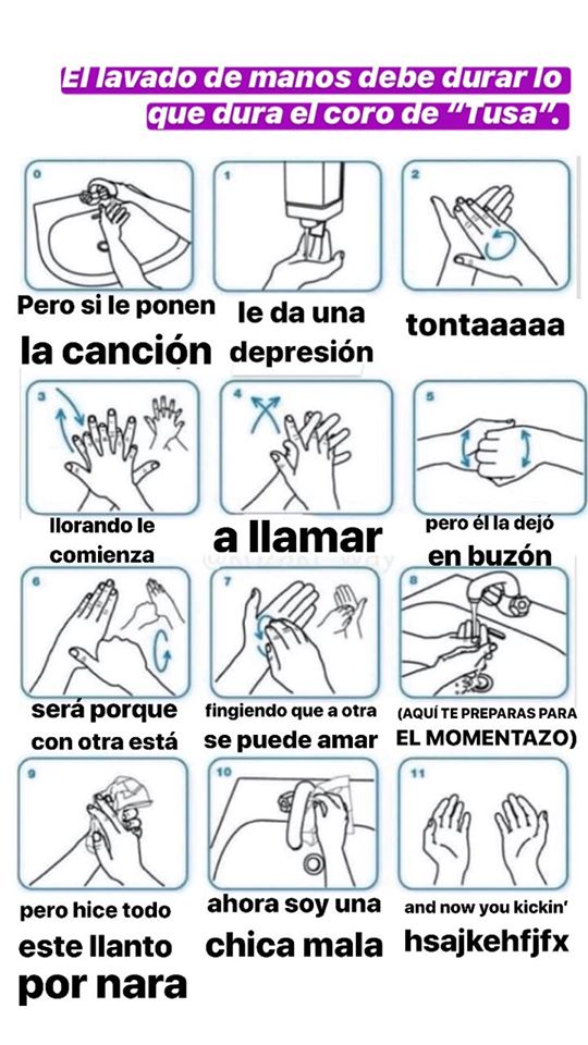 Canciones para lavarte las manos y prevenir el coronavirus