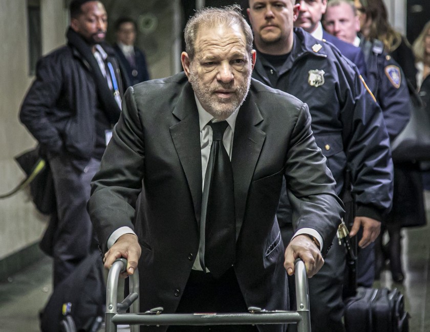Harvey Weinstein sentencia d 23 años de cárcel por violación