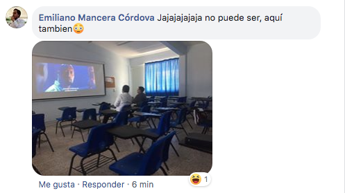 Alumnos de la UANL ven Shrek durante Paro Nacional de Mujeres del 9M