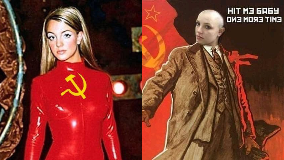 Memes de Britney Spears comunista por mensaje en Instagram