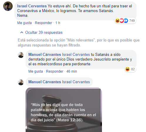 Aseguran que en concierto de Ghost donde estuvo el primer fallecido por Coronavirus hicieron rituales satÃ¡nicos