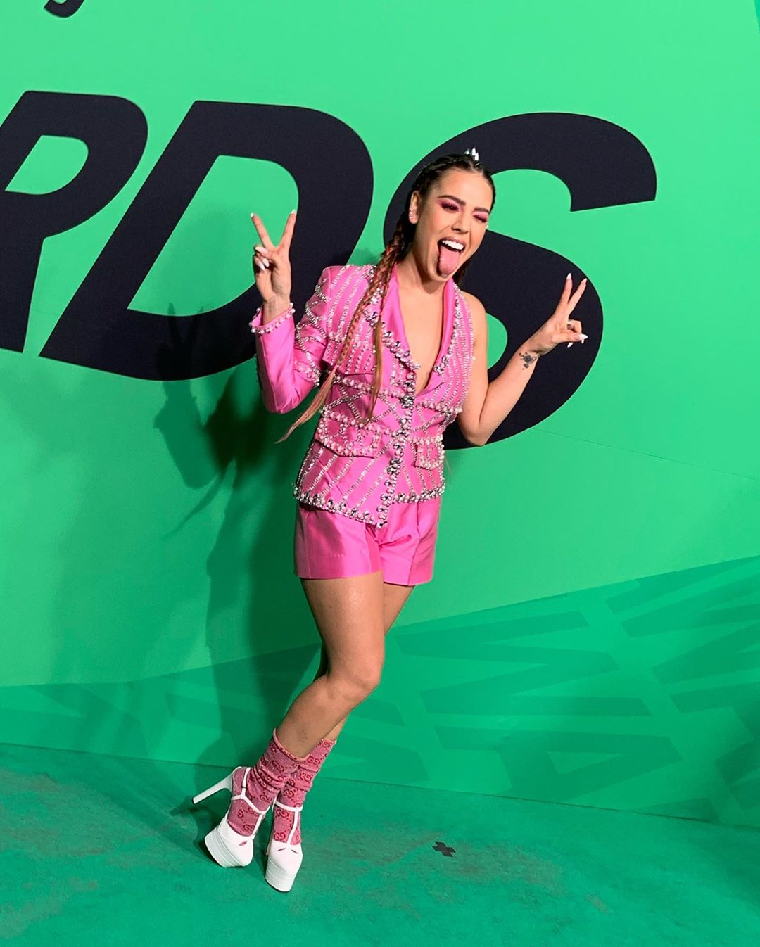 Alfombra verde Spotify Awards MÃ©xico 2020