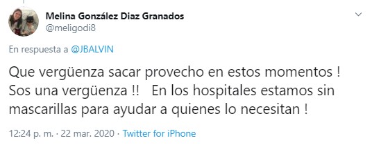 J Balvin criticado por vender mascarillas en pandemia por Coronavirus