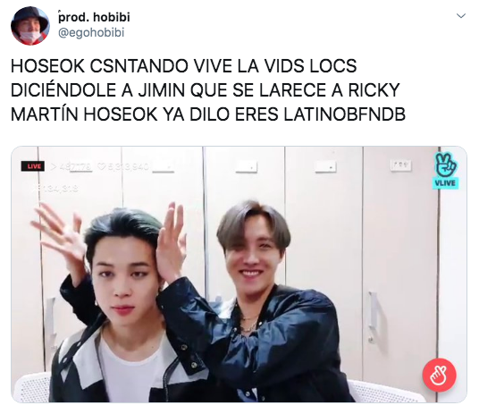 Jimin de BTS aparece como Ricky Martin