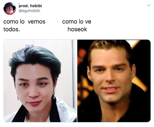 Jimin de BTS aparece como Ricky Martin