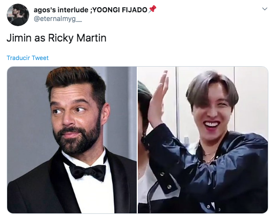 Jimin de BTS aparece como Ricky Martin