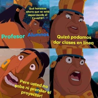 Memes de las clases virtuales por el Coronavirus