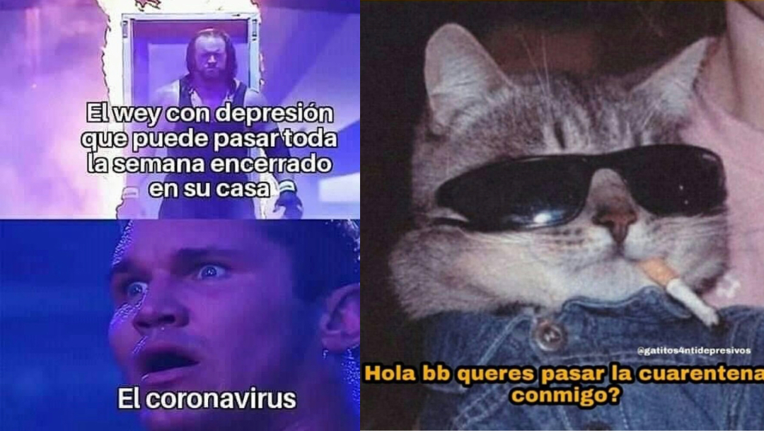 Memes de la cuarentena por Coronavirus en México
