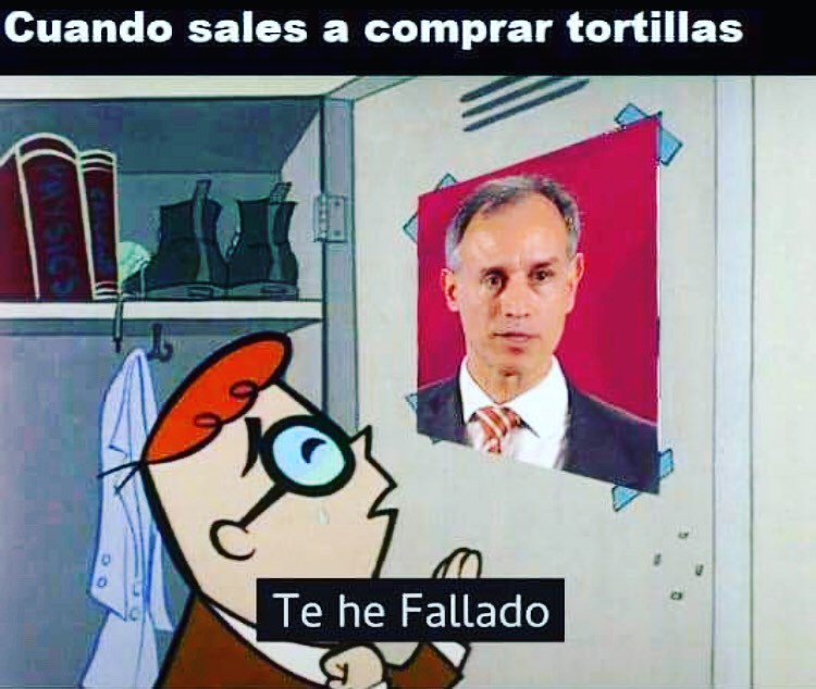 Memes del Dr. Hugo López-Gatell de quédate en casa