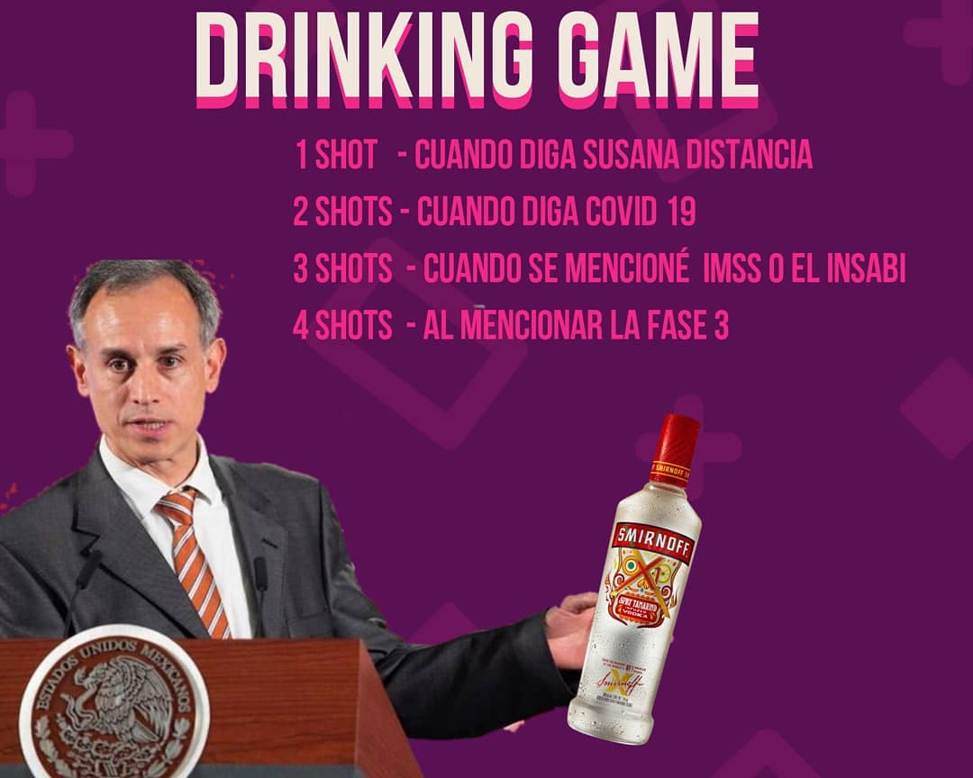 Memes del Dr. Hugo López-Gatell de quédate en casa