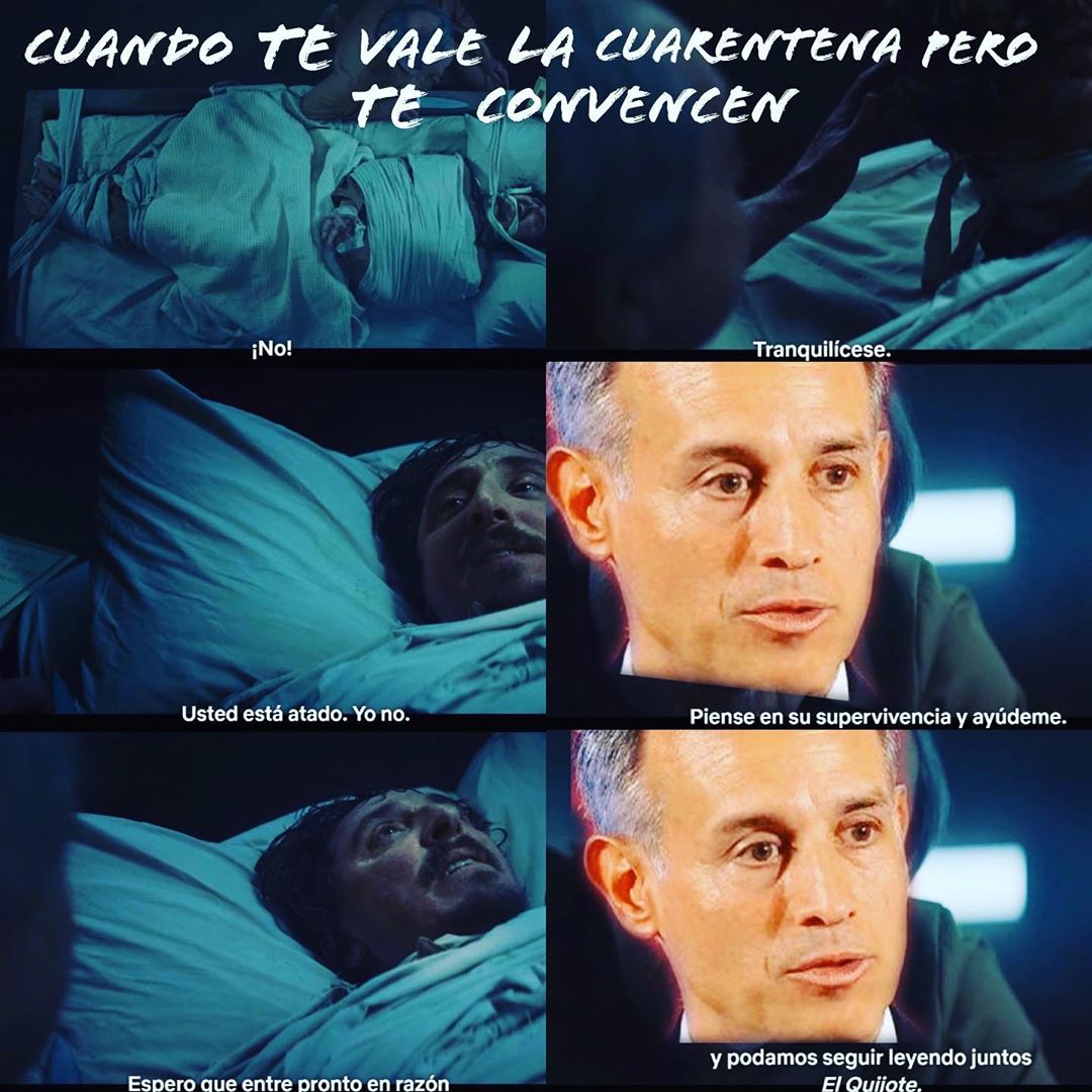 Memes del Dr. Hugo López-Gatell de quédate en casa