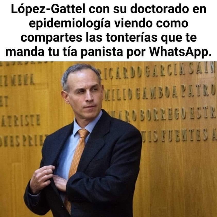 Memes del Dr. Hugo López-Gatell de quédate en casa