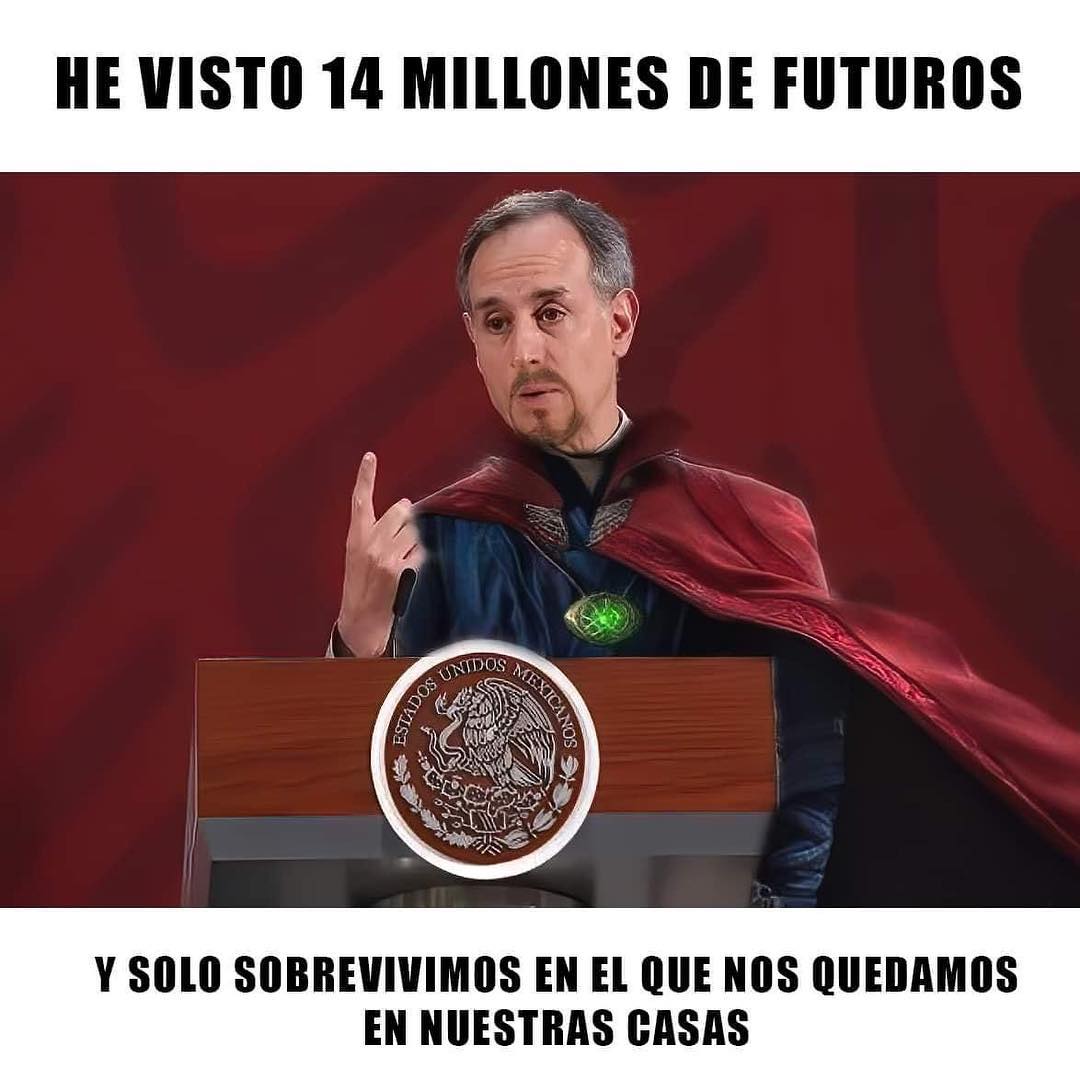 Memes del Dr. Hugo López-Gatell de quédate en casa