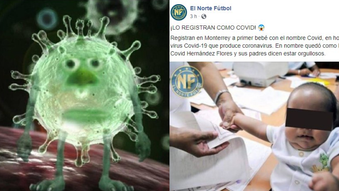 Registran a niño como dylan covid en monterrey en honor a coronavirus