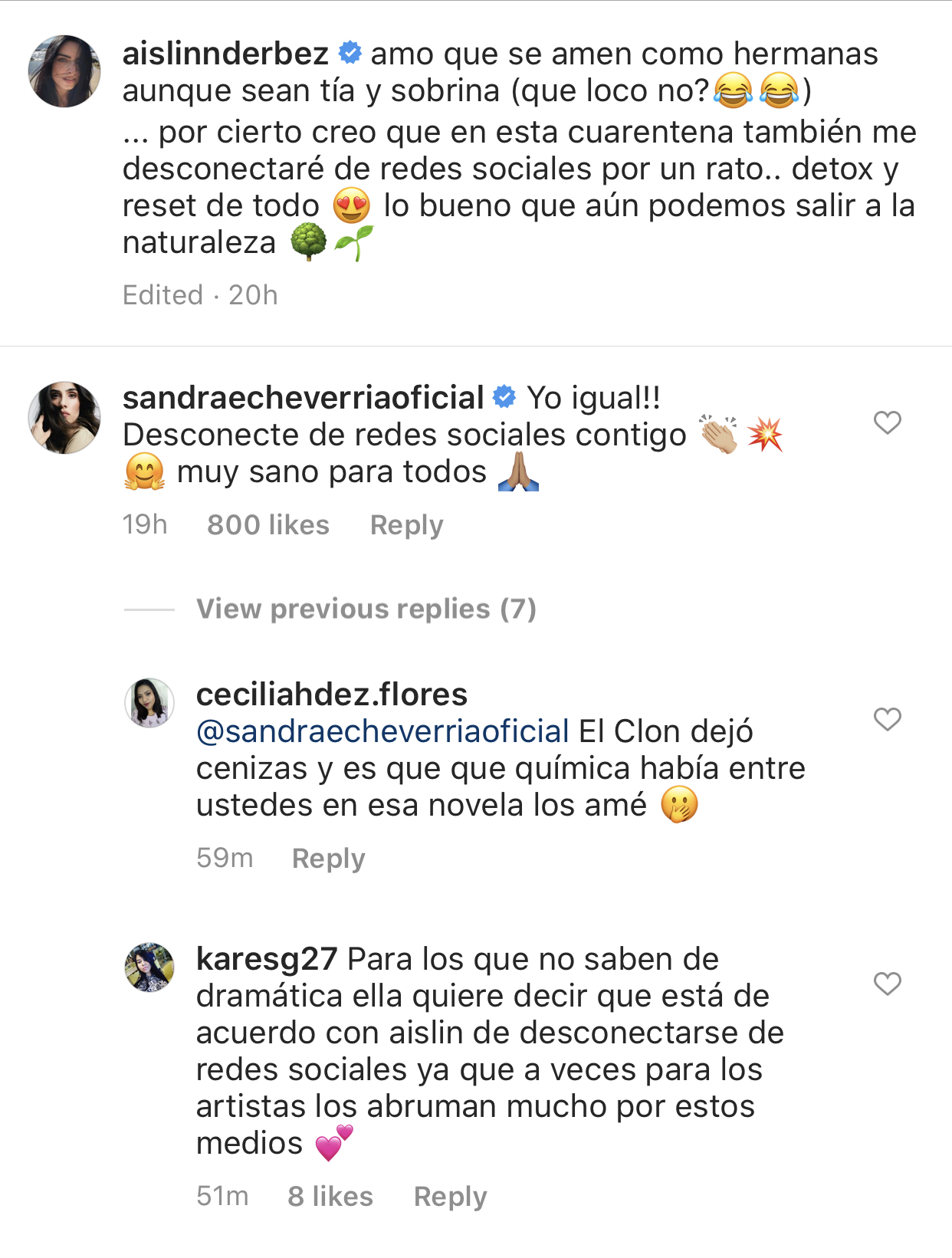 Sandra Echeverría separó a Mauricio Ochman y Aislinn Derbez