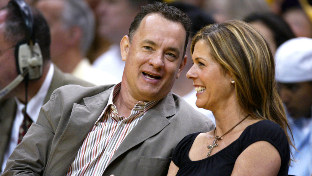 Tom Hanks y su esposa Rita Wilson