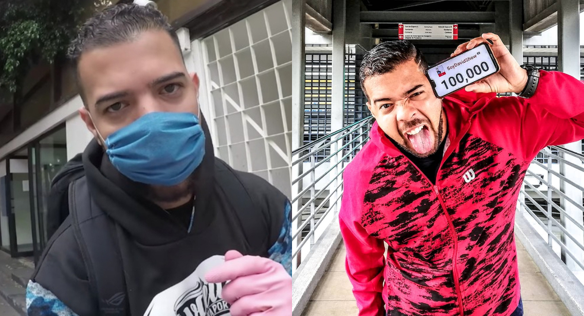 Soy David Show, youtuber con coronavirus, podría ir a cárcel