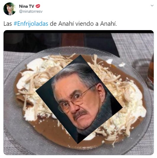 Anahí enfrijoladas memes