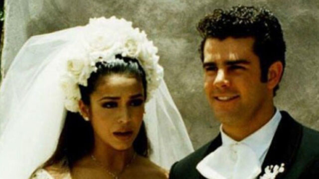 Eduardo Capetillo y Biby Gaytán cuando eran jovenes
