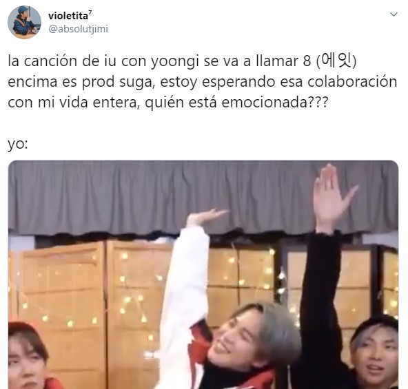 IU lanzará colaboración con SUGA de BTS