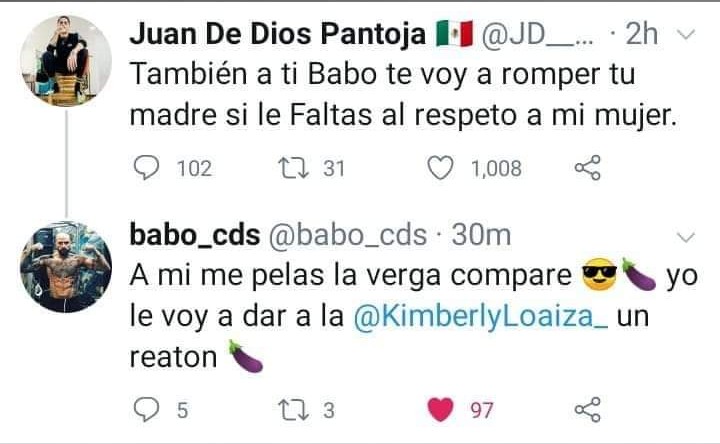 Babo de Cartel de Santa peleará con Juan de Dios Pantoja