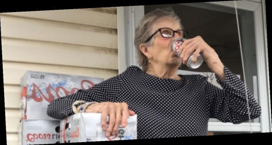 Olive Veronesi recibe 150 latas de cerveza para cuarentena