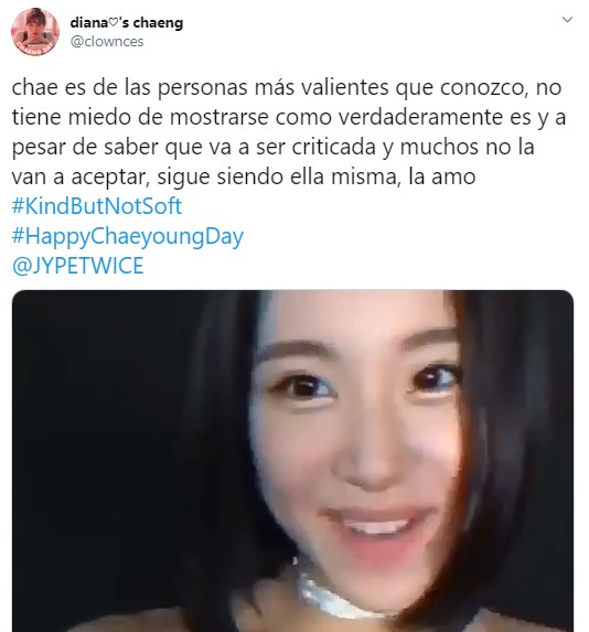 Chaeyoung de TWICE celebra cumpleaños con amor de ONCE