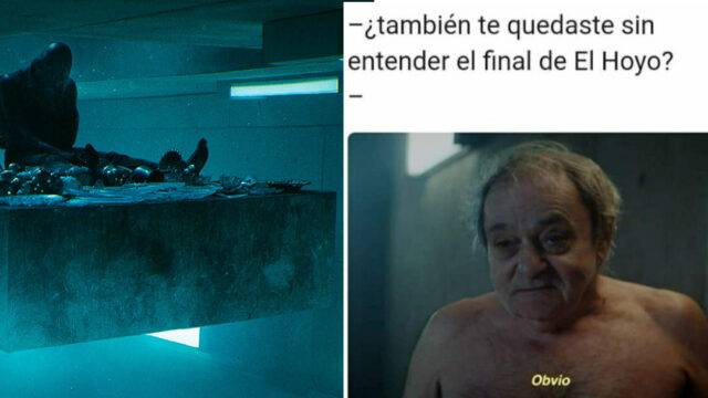 El hoyo: explicacion del final de la pelicula segun el director