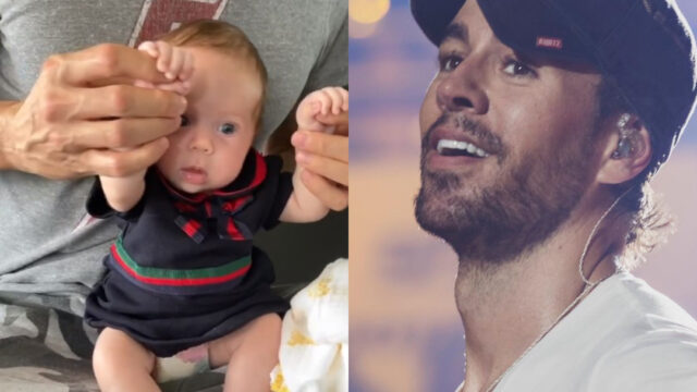 Enrique Iglesias presenta a su bebé por primera vez