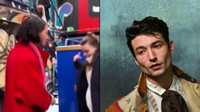 Ezra Miller ataca y ahorca a una fan: video viral en Twitter