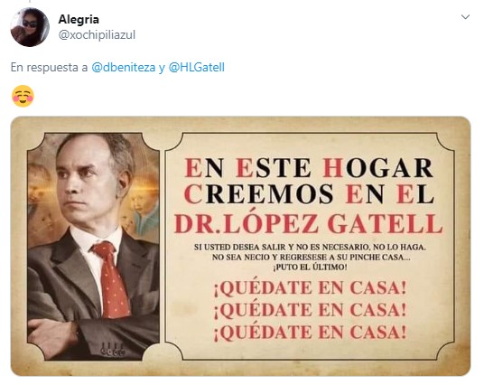 Hugo Lopez Gatell es llamado papi por indigente