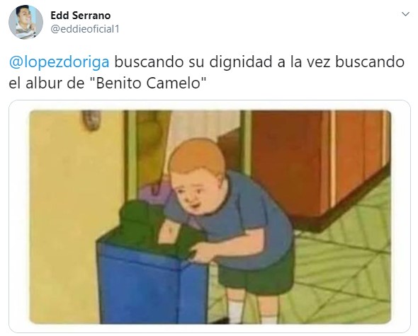 Joaquín Lopez Dóriga no sabe quién es Benito Camelo