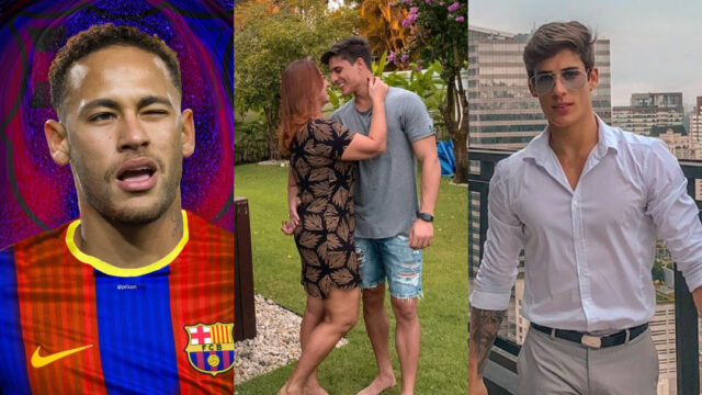 MamÃ¡ de Neymar termina novio Tiago Ramos tras descubrir gay