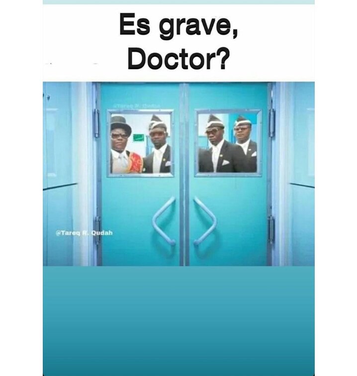 Meme de los negros y el ataud