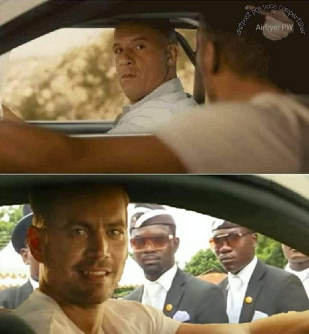 Meme de los negros y el ataud