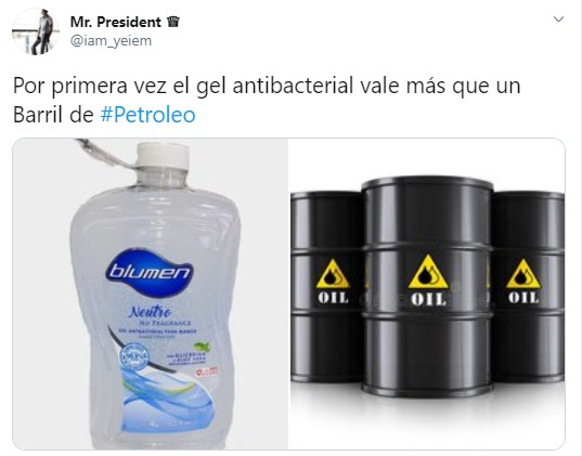 Memes del la caída del precio del petróleo