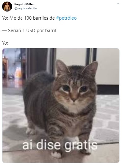 Memes del la caída del precio del petróleo